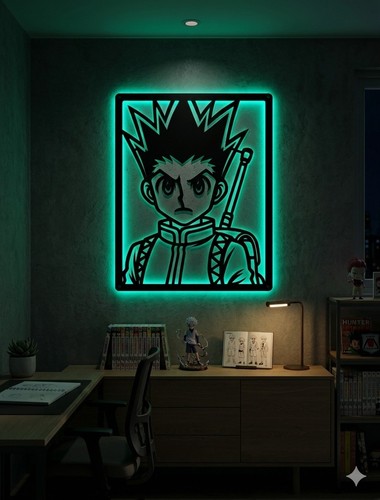 Gon freecss quadro - gon,