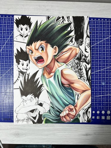 Disegno anime gon freecss - gon,